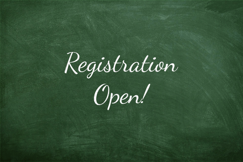 Registration Open!